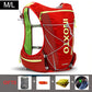 8L Running Hydration Vest Backpack Men Women Outdoor Sport Bags Trail Marathon Jogging Hiking Backpack Option Water Bag Flask