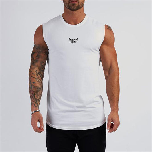 Fashion Men's Fitness Vest T-shirt