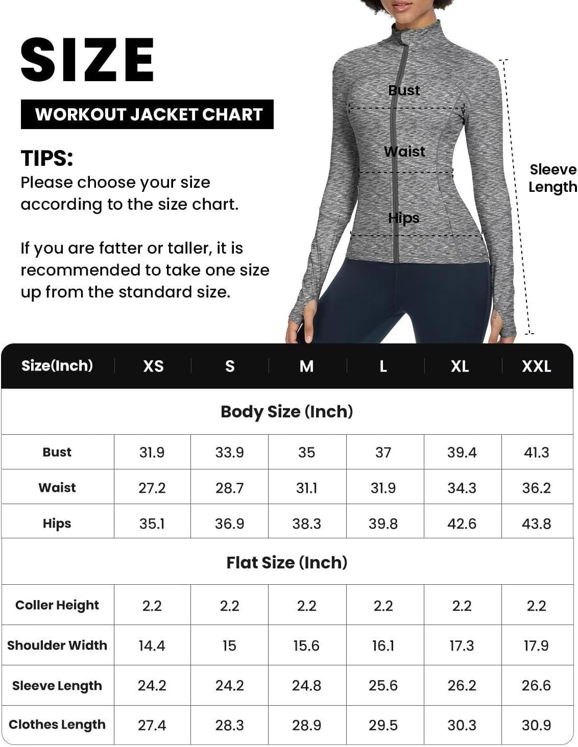 Women'S Running Jackets Full Zip Athletic Jackets Slim Fit Workout Gym Yoga Track Jackets with Pockets