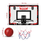 Basketball Hoop Indoor, LED Light Mini Basketball Hoops with 2 Balls & Electronic Scoreboard, over the Door Basketball Hoop, Basketball Accessories for 5 6 7 8 9 10 11 12 Year Old Kids Teen Adults