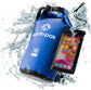 Waterproof Dry Bag - Roll Top Waterproof Backpack Sack Keeps Gear Dry for Kayak with Waterproof Phone Case