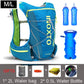 8L Running Hydration Vest Backpack Men Women Outdoor Sport Bags Trail Marathon Jogging Hiking Backpack Option Water Bag Flask