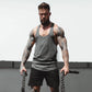 Men's Sports Vest Sleeveless Top Suspenders Fitness Clothes