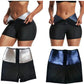 Hip Lifting Body-building Sweat-breaking Clothes Button-up Abdominal Shorts