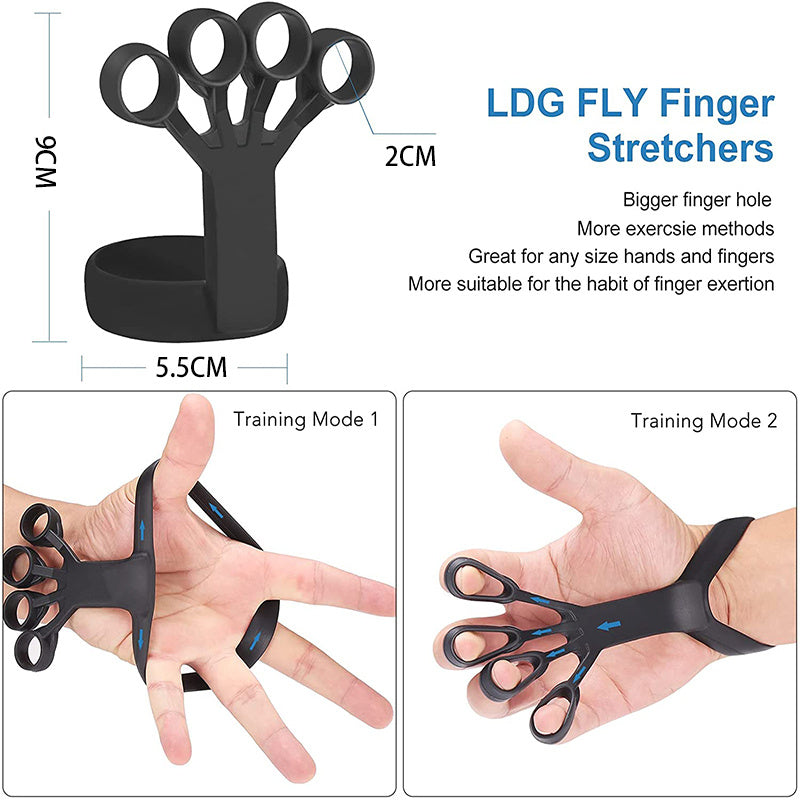 Silicone Grip Device Finger Exercise Stretcher Arthritis Hand Grip