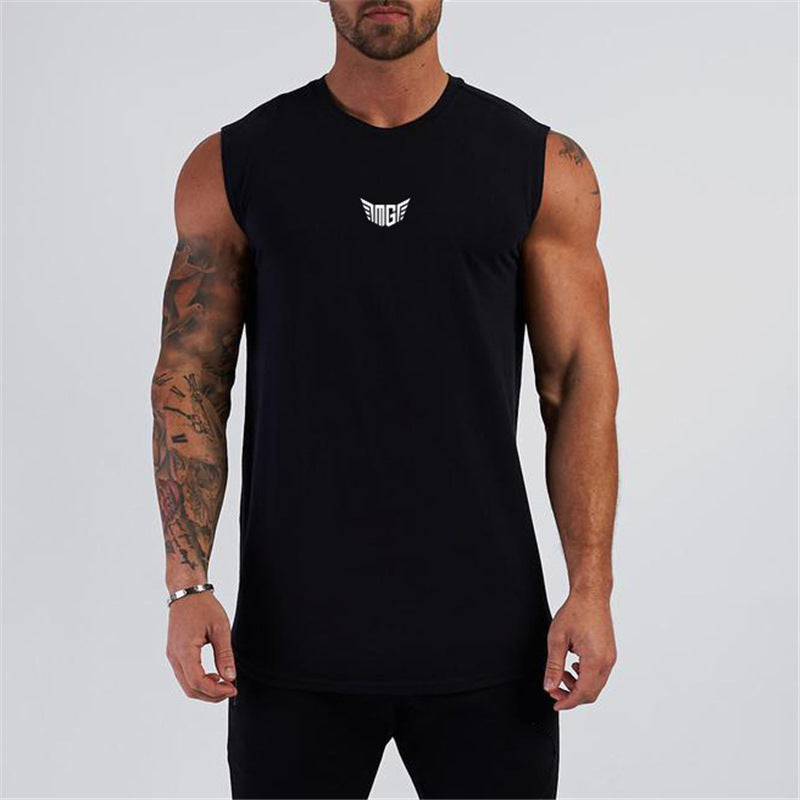 Fashion Men's Fitness Vest T-shirt