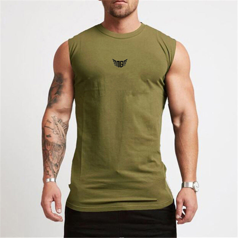 Fashion Men's Fitness Vest T-shirt