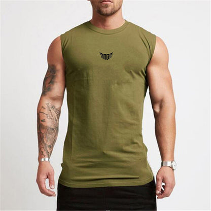 Fashion Men's Fitness Vest T-shirt